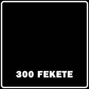 300 FEKETE - TRIKOLOR STANDOLIT OLAJFESTÉK - 0,75 L