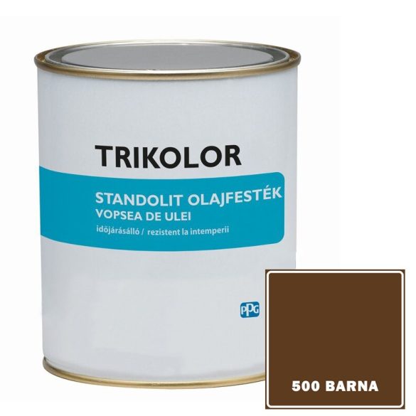 500 BARNA - TRIKOLOR STANDOLIT OLAJFESTÉK - 0,75 L