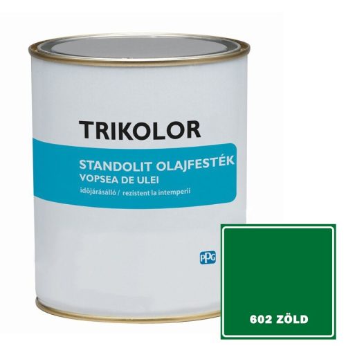 TRIKOLOR OLAJFESTÉK 0,75 L ZÖLD