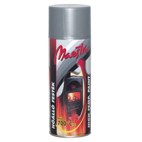 MAESTRO HŐÁLLÓ FESTÉK 650 °c 400 ML FEHÉR