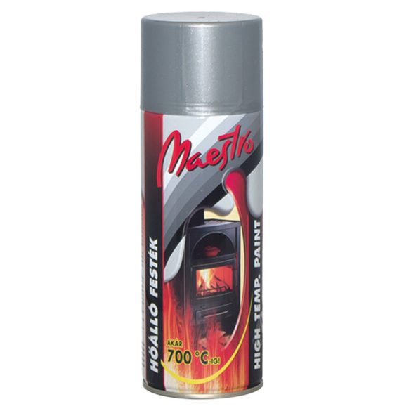 MAESTRO HŐÁLLÓ FESTÉK 650 °c 400 ML FEHÉR