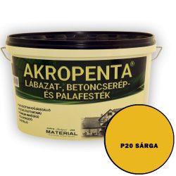   P20 SÁRGA - AKROPENTA  LÁBAZAT-, BETONCSERÉP ÉS PALAFESTÉK