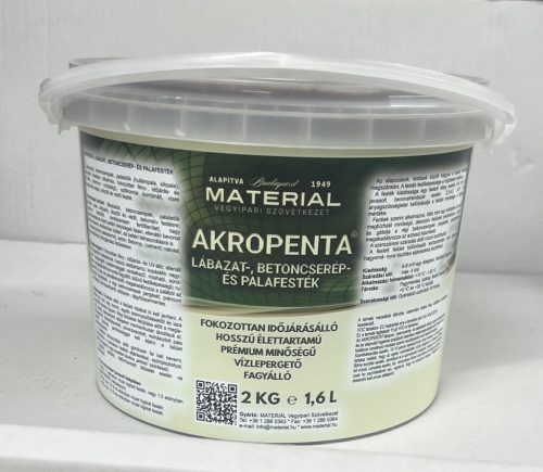 AKROPENTA LÁBAZAT-, BETONCSERÉP- ÉS PALAFESTÉK P21 SÁRGA 2KG