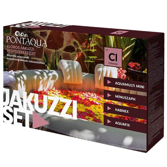 JAKUZZIHOZ -Klóros jakuzzi készlet