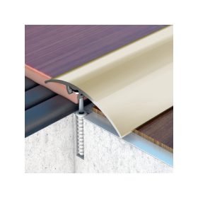   REJTETT RÖGZÍTÉSŰ LENCSE BURKOLATVÁLTÓ 40 MM* 0,9 M ELOXÁLT MATT ARANY