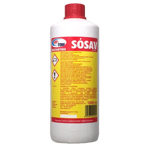 HÁZTARTÁSI SÓSAV 20% - 1 L