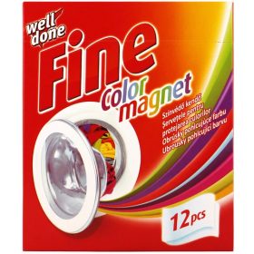WELL DONE - FINE - COLOR MAGNET - SZÍNVÉDŐ KENDŐ - 12PCS