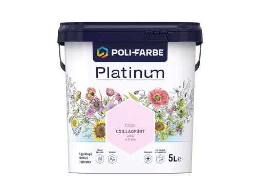 PLATINUM BELTÉRI FALFESTÉK 5 L CSILLAGFÜRT