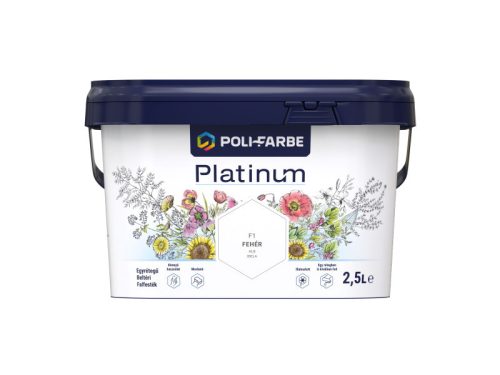 PLATINUM BELTÉRI FALFESTÉK 2,5 L FEHÉR