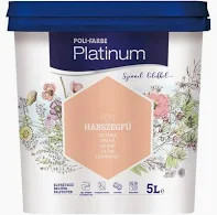 PLATINUM BELTÉRI FALFESTÉK 5 L HABSZEGFŰ
