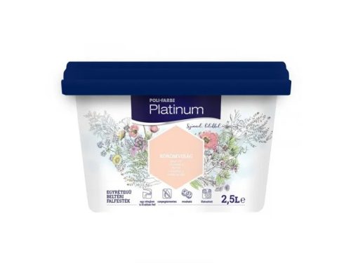 PLATINUM BELTÉRI FALFESTÉK 2,5 L KÖRÖMVIRÁG