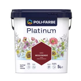 PLATINUM BELTÉRI FALFESTÉK 5 L MEGGYBORDÓ