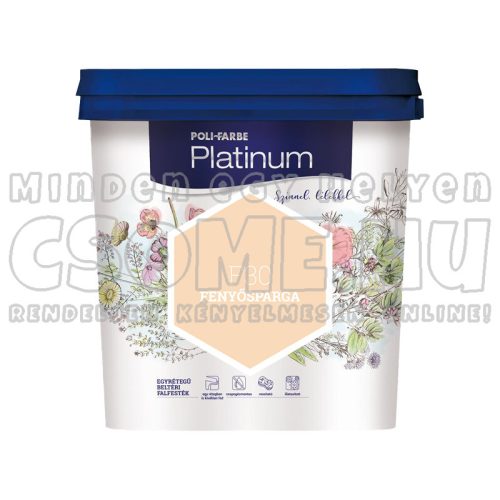 F30 FENYŐSPÁRGA - PLATINUM EGYRÉTEGŰ BELTÉRI FALFESTÉK POLI-FARBE - 2,5L