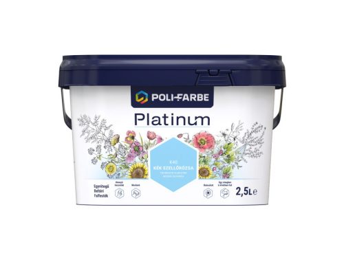PLATINUM BELTÉI FALFESTÉK 2,5 L KÉK SZELLŐRÓZSA
