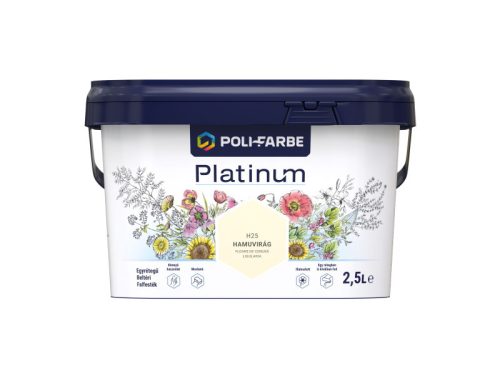 PLATINUM BELTÉRI FALFESTÉK 2,5 L HAMUVIRÁG