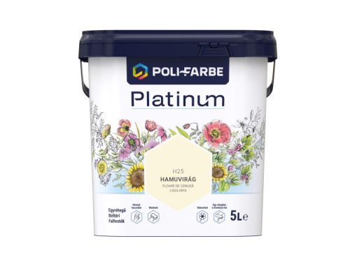 PLATINUM BELTÉRI FALFESTÉK 5 L HAMUVIRÁG