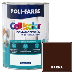 CELLKOLOR SELYEMFÉNYŰ ZOMÁNCFESTÉK 400 ML BARNA