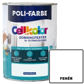 CELLKOLOR SELYEMFÉNYŰ ZOMÁNCFESTÉK 400 ML FEHÉR