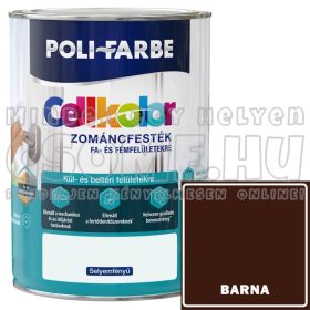 CELLKOLOR SELYEMFÉNYŰ ZOMÁNCFESTÉK 800 ML BARNA