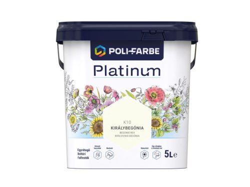 PLATINUM BELTÉI FALFESTÉK 5 L KIRÁLYBEGÓNIA