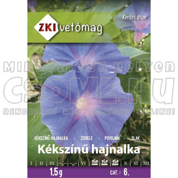 KÉKSZÍNŰ HAJNALKA - VIRÁGMAG ZKI VETŐMAG - 1,5G