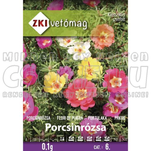 PORCSINRÓZSA - VIRÁGMAG ZKI VETŐMAG - 0,1G