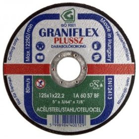 Graniflex fémvágókorong 125x1