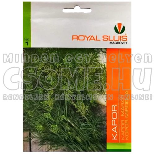 KAPOR - KAPOR - VETŐMAG ROYAL SLUIS - 3G