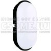 LED MENNYEZETI LÁMPA OVÁLIS - 20W NW - FEKETE- AVIDE