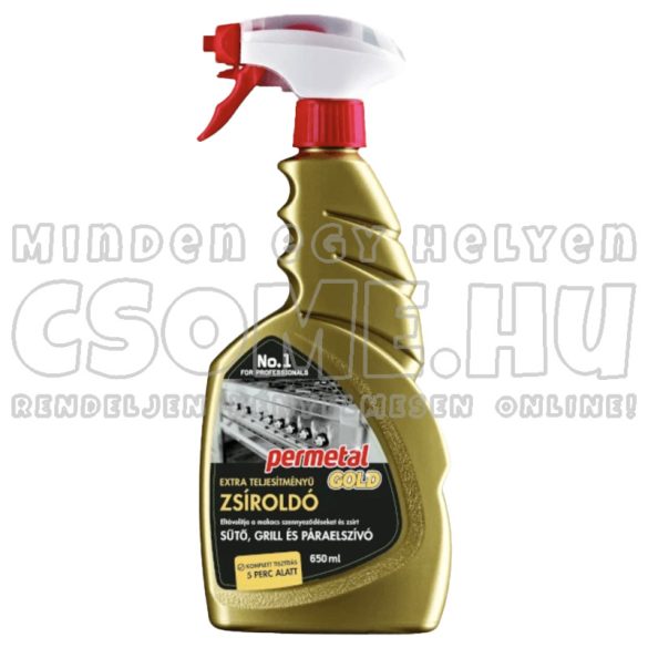 ZSÍROLDÓ - PERMETAL GOLD - 650ML