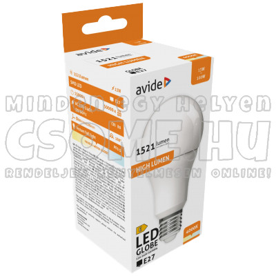 AVIDE LED GLOBE A60 13W 4000K