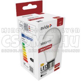 LED IZZÓ -VILLANYKÖRTE - 9,5W - MELEGFEHÉR - AVIDE