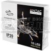 ELEMES LED FÉNYFÜZÉR (1M 10LED) MELEGFEHÉR - ENTAC