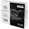 ELEMES LED FÉNYFÜZÉR (1M 10LED) SZYNES- ENTAC