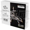 ELEMES LED FÉNYFÜZÉR (2M 20LED) MELEGFEHÉR - ENTAC