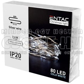 ENTAC FÉNYFÜZÉR IP20 4M ECL-S80CW
