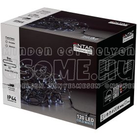 LED FÉNYFÜZÉR-HIDEGFEHÉR-KÜL-BELTÉRI-9M 120LED