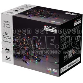 LED FÉNYFÜZÉR-SZINES-KÜL-BELTÉRI-9M 120 LED