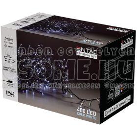 ENTAC FÉNYFŰZÉR 8M 400 LED HIDEGFEHÉR