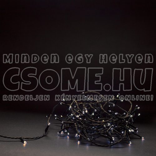 LED FÉNYFÜZÉR (8M 400LED) MELEGFEHÉR, KÜLTÉRI ÉS BELTÉRI - ENTAC