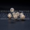ELEMES LED FÉNYGÖMB (1M 10LED) MELEGFEHÉR - ENTAC