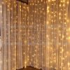 ENTAC LED FÜGGÖNY 3X3M 300 LED  ECCL-300WW
