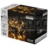NAPELEMES LED FÉNYFÜZÉR (10M 100LED) MELEGFEHÉR, KÜLTÉRI ÉS BELTÉRI - ENTAC