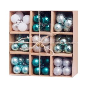 KARÁCSONYFADÍSZ GÖMB 3CM VILÁGOSZÖLD-ACB3-CD-LBMIX-99