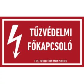 TŰZVÉDELMI FŐKAPCSOLÓ!