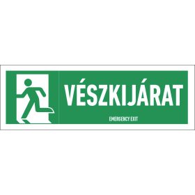 VÉSZKIJÁRAT 10X30 CM PLASTIK0