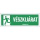 VÉSZKIJÁRAT 10X30 CM PLASTIK0