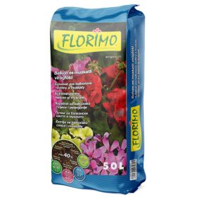 BALKON ÉS MUSKÁTLI FÖLD 50 L FLORIMO