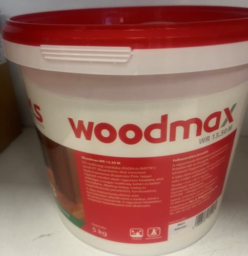 WOODMAX D3 VÍZÁLLÓ FARAGASZTÓ 5KG
