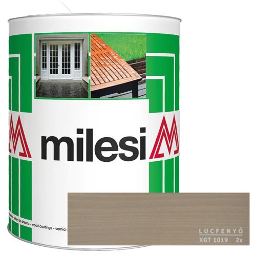 XGT 1019 VISZOS VÉKONYLAZÚR 5 L  SZÜRKEBÉZS - MILESI